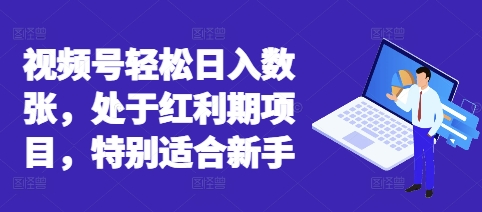视频号轻松日入数张,处于红利期项目,特别适合新手-安小熙网创平台